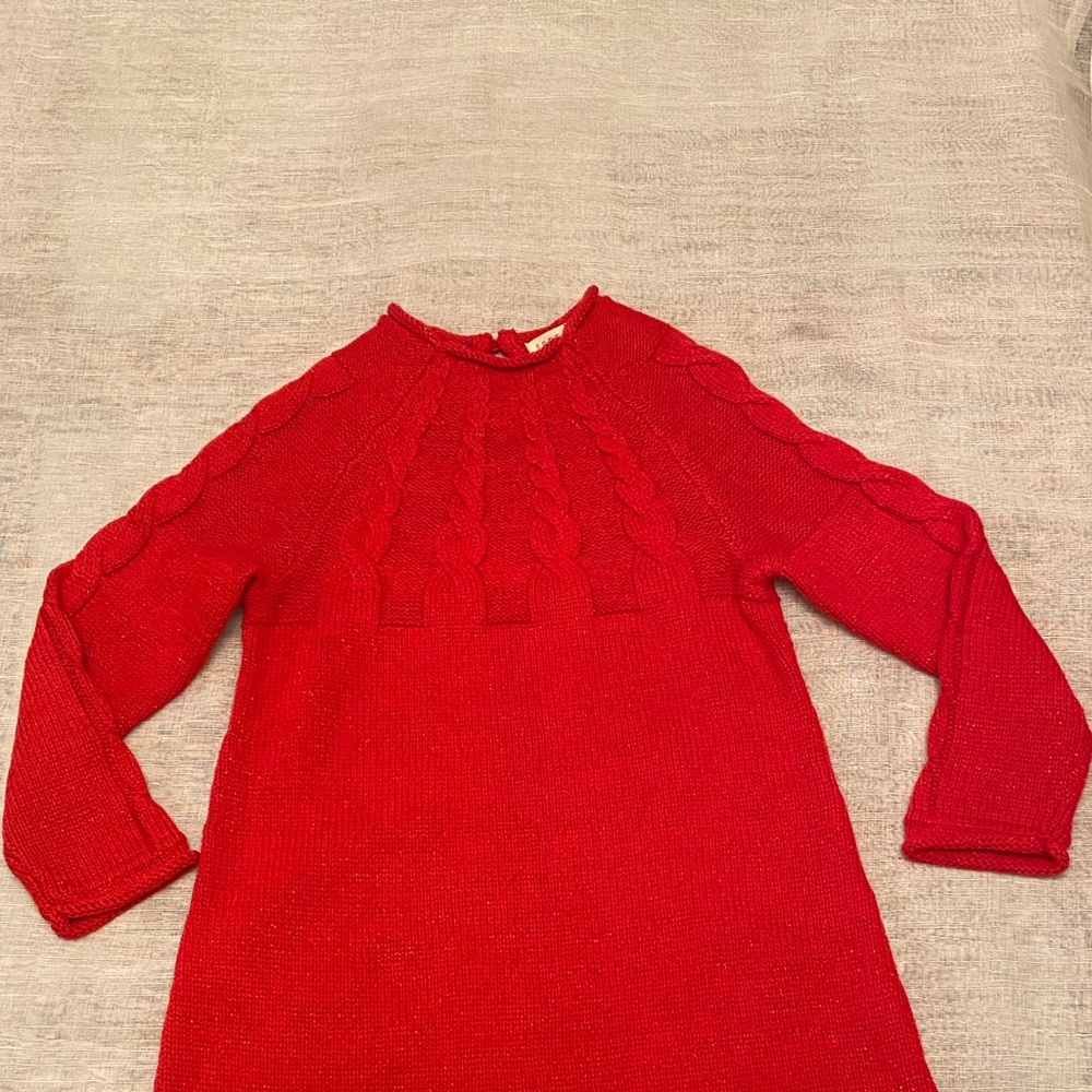 Red sweater